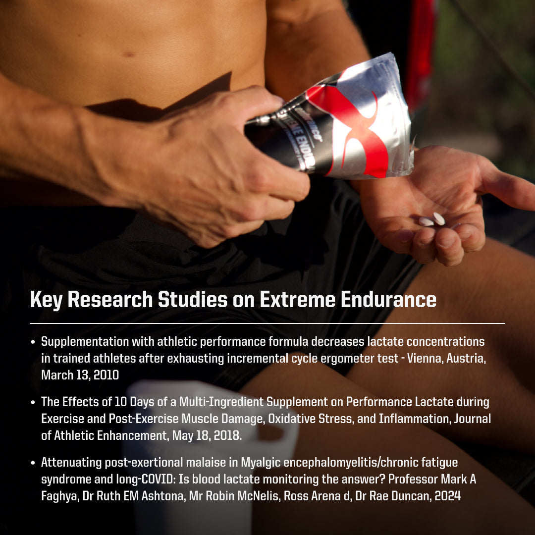 Xendurance Extreme Supports Endurance & Faster Recovery
