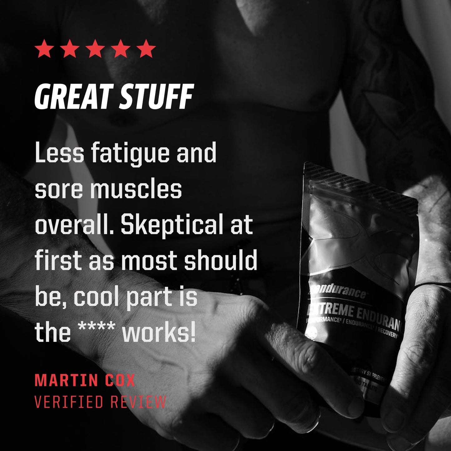 Xendurance Extreme Supports Endurance & Faster Recovery